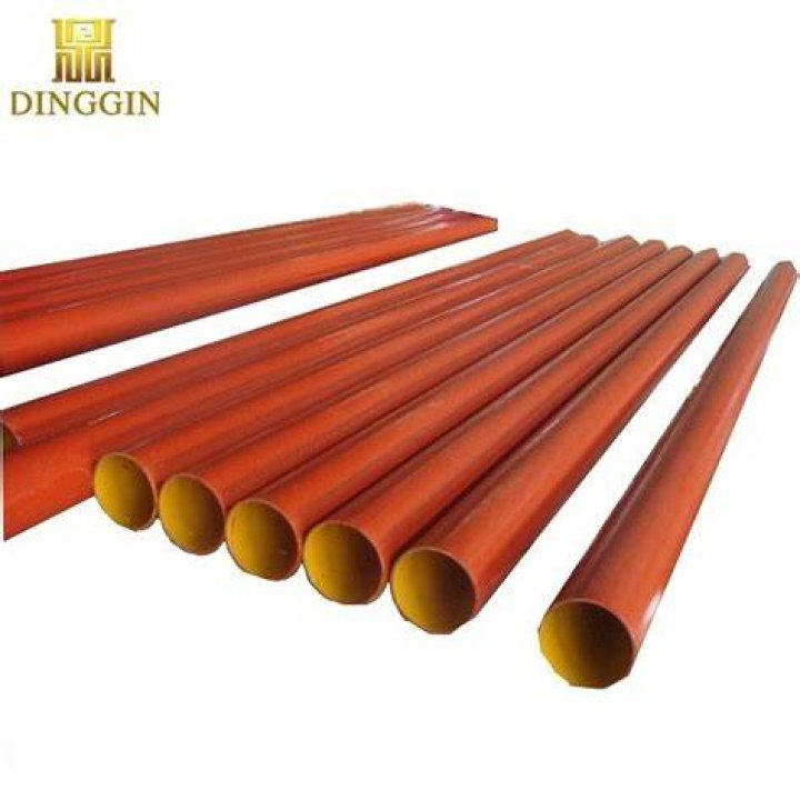 How big is epoxy coated cast iron pipe?
