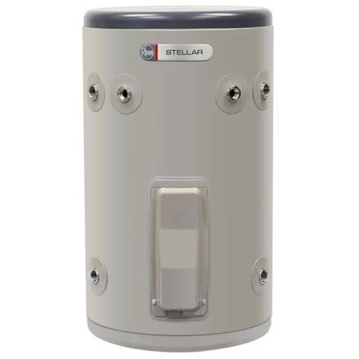 How big is the Rheem stellar hot water heater?