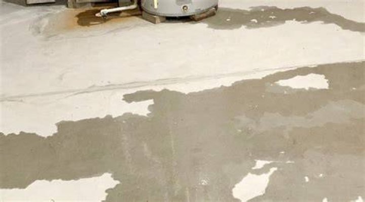 How can you tell if you have a water leak under a slab?