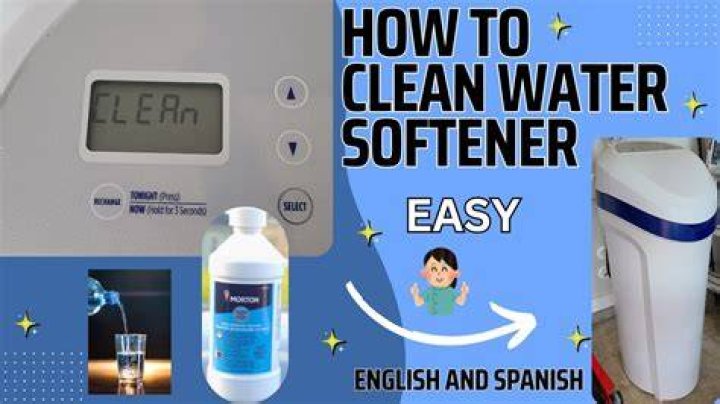 How do I clean my Hague water softener?
