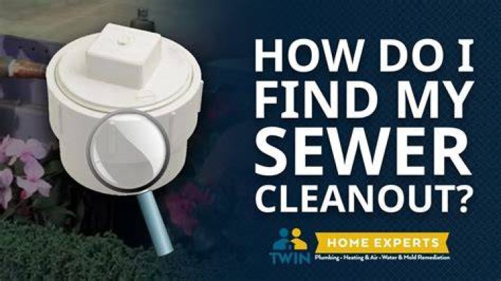 How do I clean my outside sewer drain?