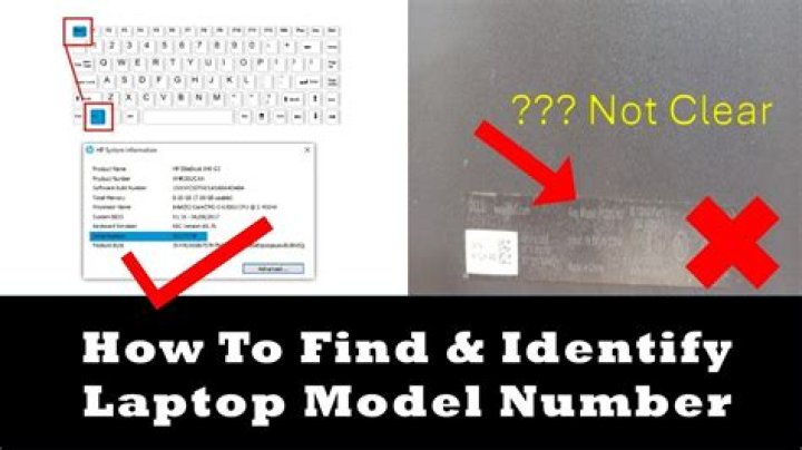 How do I find out model model?