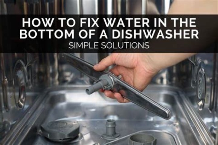 How do I fix my dishwasher water hammer?