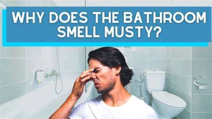 How do I get the rotten smell out of my bathroom?