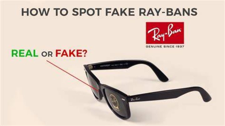How do I identify my Ray-Ban sunglasses?