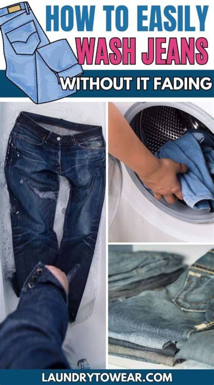 How do I keep my pants from fading in the wash?
