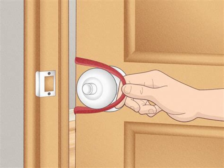 How do I keep my sliding door from banging?