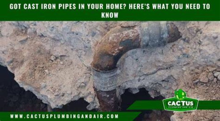 How do I know if my cast iron pipes are bad?