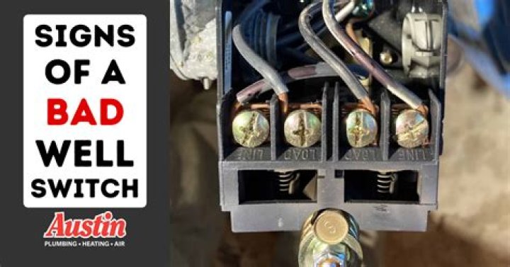 How do I know if my water pressure switch is bad?