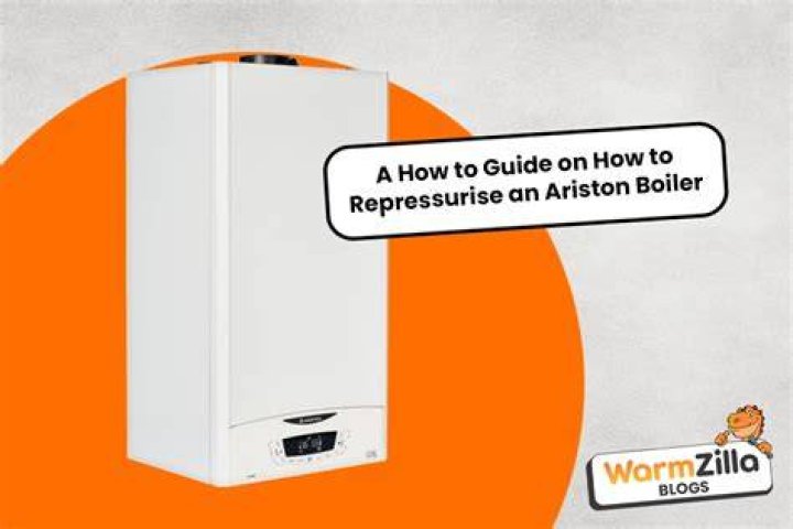 How do I lower the pressure on my Ariston boiler?