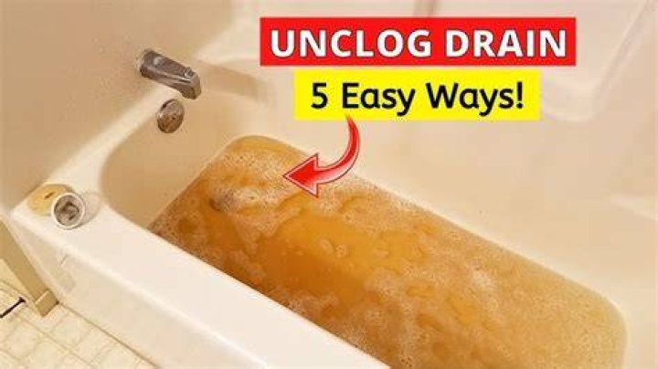 How do I make my bathtub drain faster?