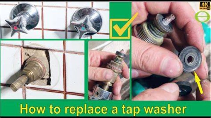 How do I remove a stuck tap washer?