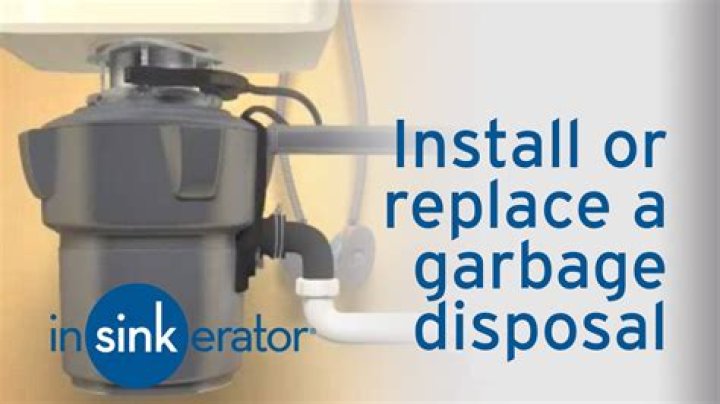 How do I remove and replace an InSinkErator?