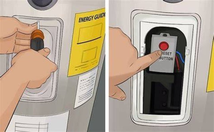 How do I reset my state scout water heater?