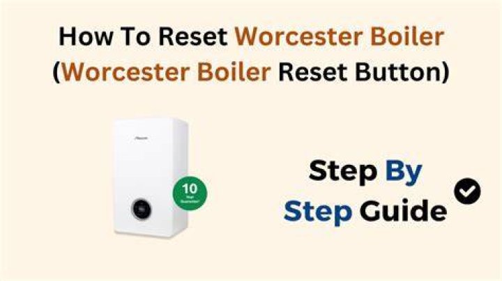 How do I reset my Worcester danesmoor boiler?
