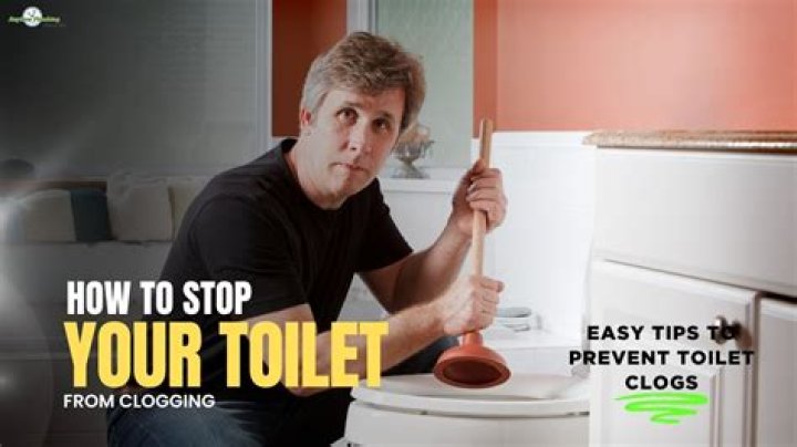 How do I stop clogging the toilet?