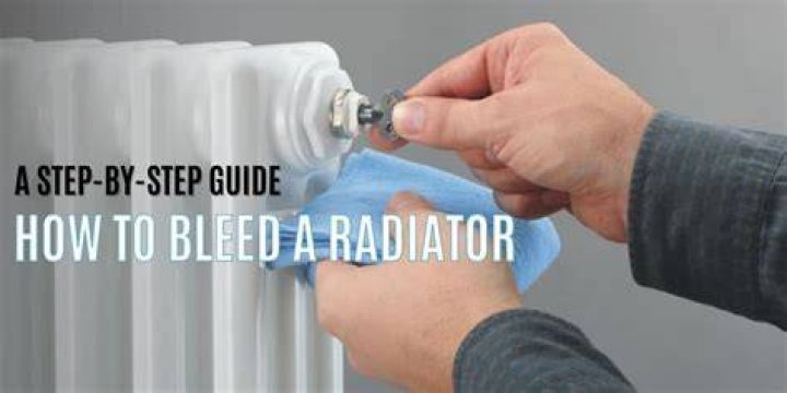 How do you bleed old radiators without bleeding valves?