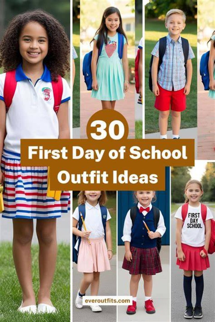 How do you choose your first day of school outfit?