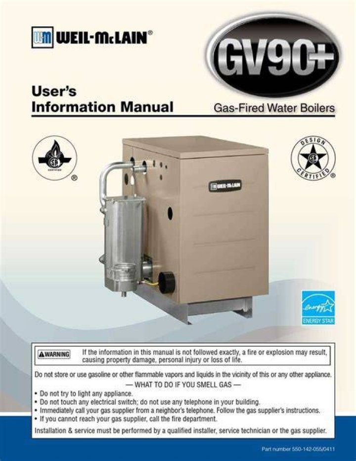 How do you clean a Weil Mclain steam boiler?