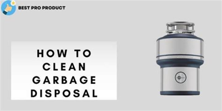 How do you clear a garbage disposal backup?