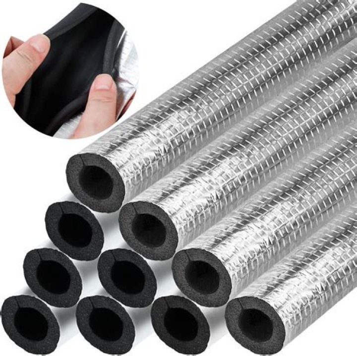 How do you cover a large pipe?