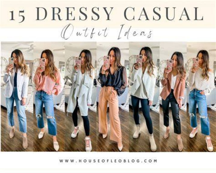 How do you dress dressy casual?