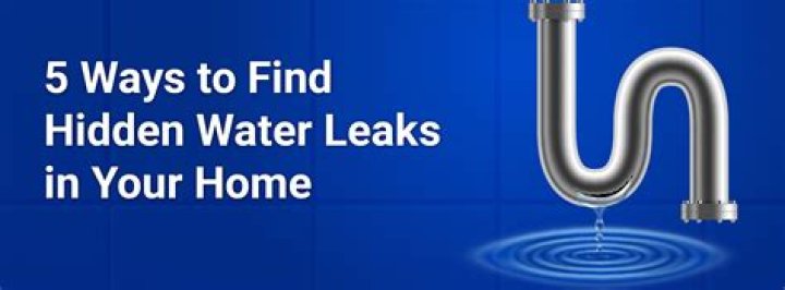 How do you find a hidden water line?