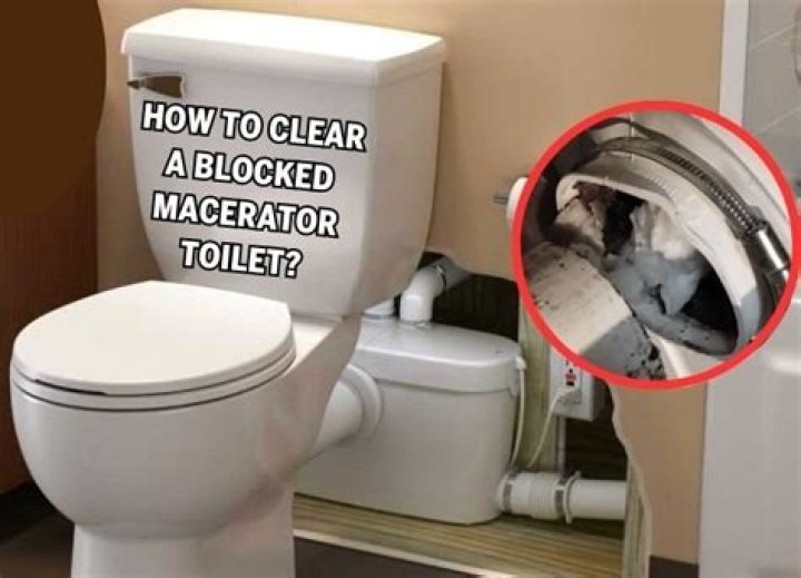 How do you fix a blocked macerator?
