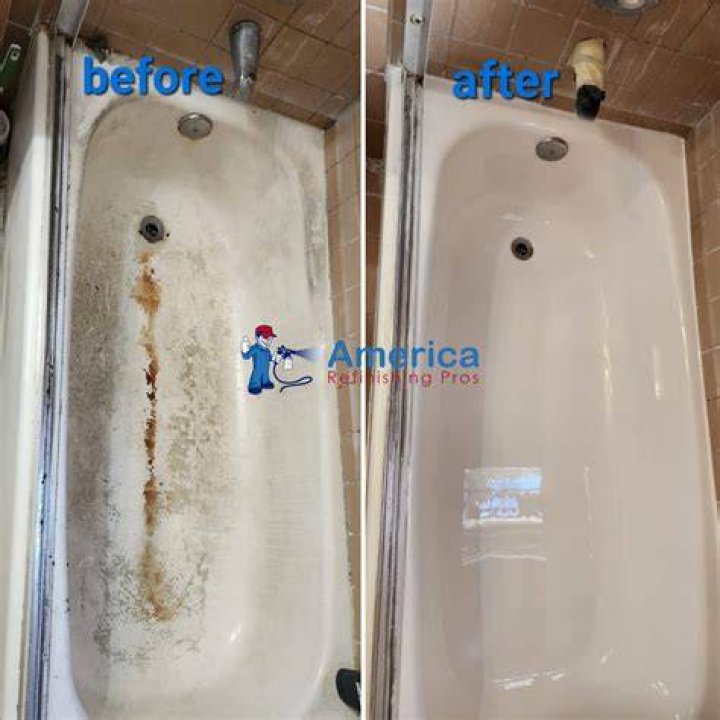 How do you fix a chipped cast iron tub?