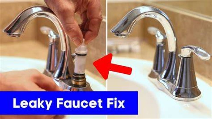 How do you fix a leaky faucet in a bathtub?