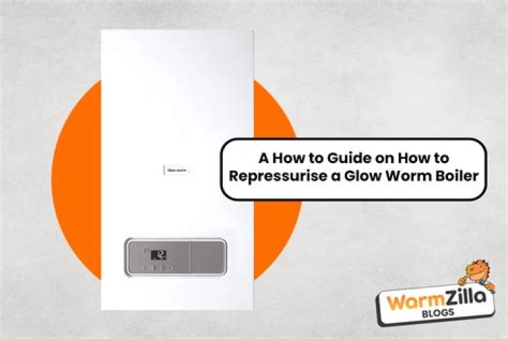 How do you fix the pressure on a glow worm boiler?