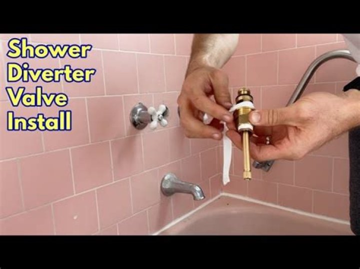 How do you get a diverter valve unstuck?