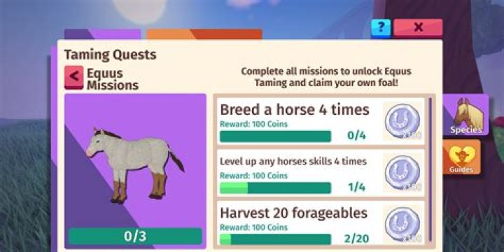 How do you get a horse to play with you?