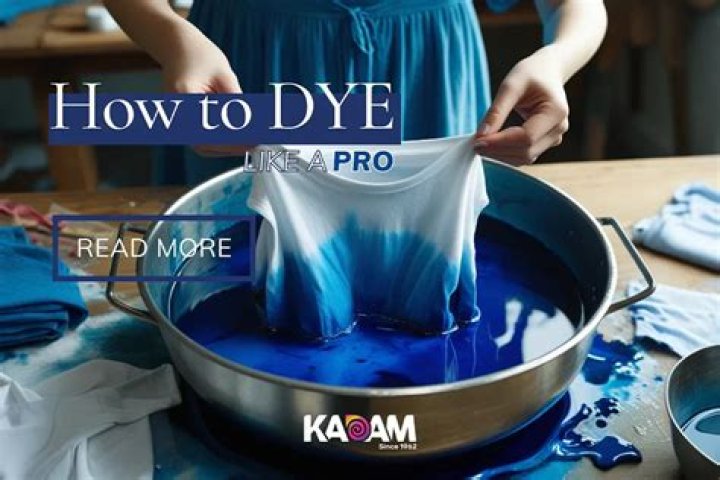 How do you get blue dye out of colored clothes?