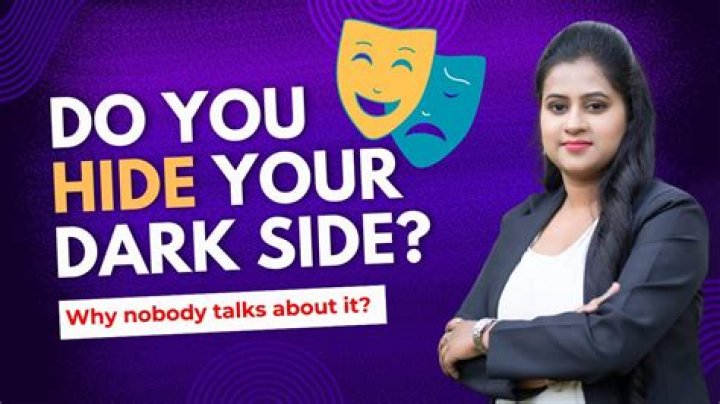 How do you hide in the dark?