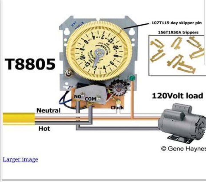 How do you hook up an Intermatic timer?