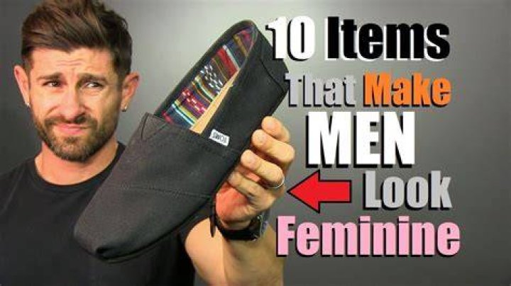 How do you make a guy look feminine?