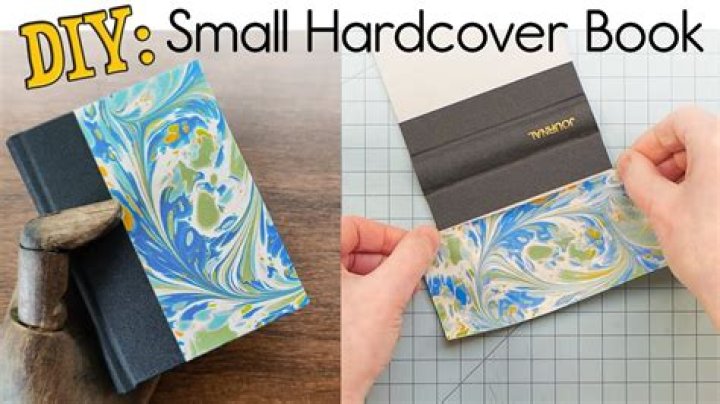 How do you make a homemade book cover?