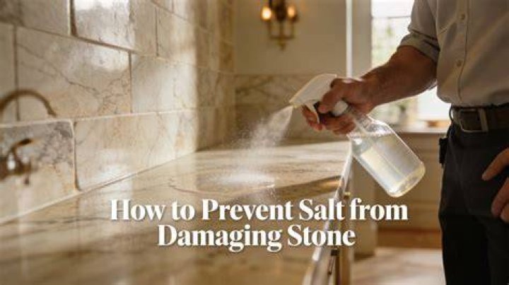 How do you prevent salt stains?