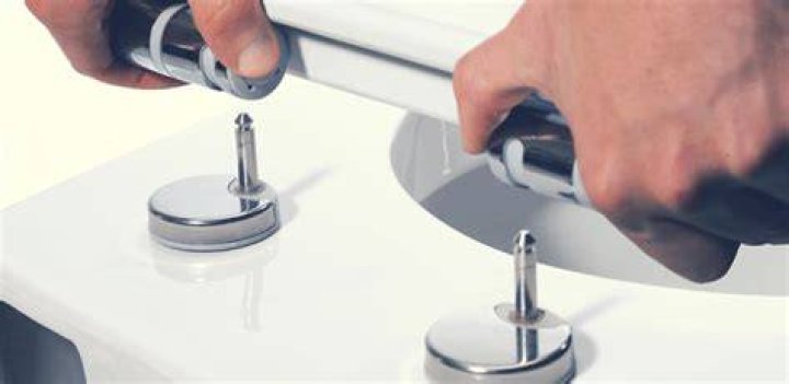 How do you remove metal toilet seat bolts?
