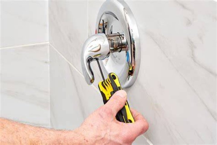 How do you replace a single handle shower handle?