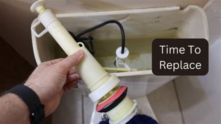 How do you replace a toilet flush valve?