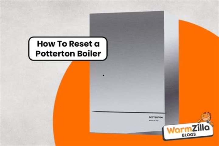 How do you reset a Potterton Suprima boiler?