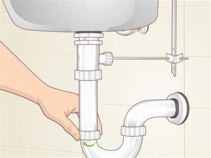 How do you take apart a sink drain pipe?