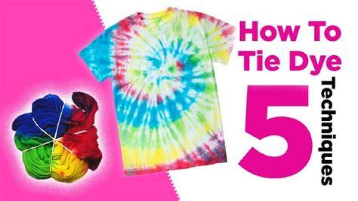 How do you tie dye at home?