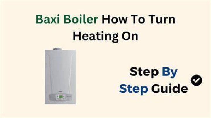 How do you turn off a Baxi boiler?