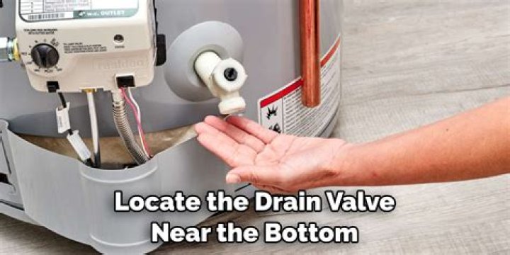 How do you unclog a hot water valve?