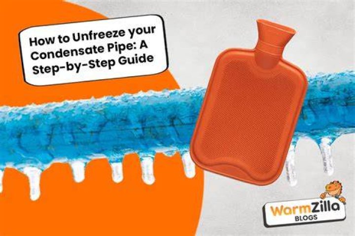 How do you unfreeze a heating pipe?