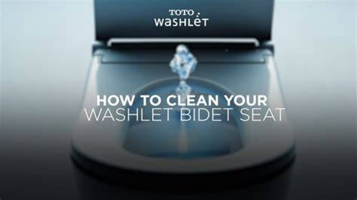 How do you wash a bidet Washlet?