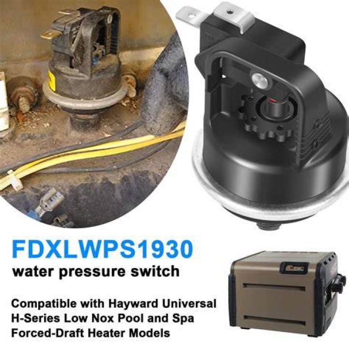 How does a pool heater pressure switch work?